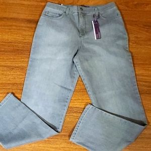 NWT Gloria Vanderbilt Amanda Slimming Jeans - 10S